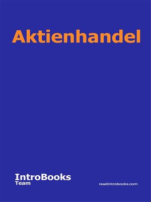 cover image of Aktienhandel